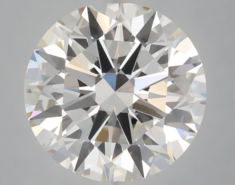 5.00 Carat Round Shaped, Excellent Cut, E Color, VS1 Clarity, IGI Certified Lab Grown Diamond