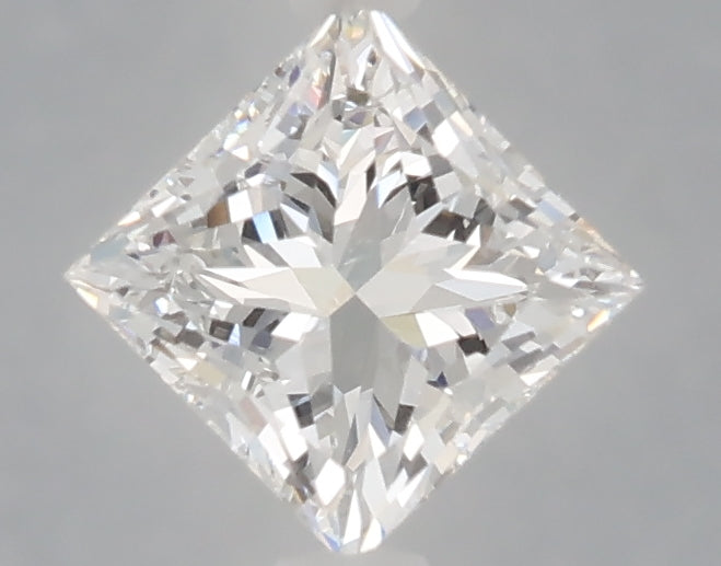 1.10 Carat Princess Shaped, Ideal Cut, D Color, VVS2 Clarity, IGI Certified Lab Grown Diamond