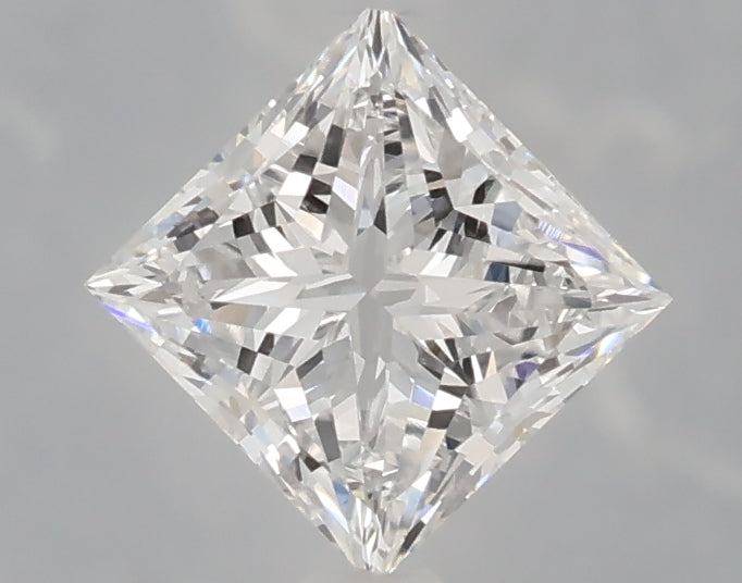 1.08 Carat Princess Shaped, Very Good Cut, D Color, VVS2 Clarity, IGI Certified Lab Grown Diamond