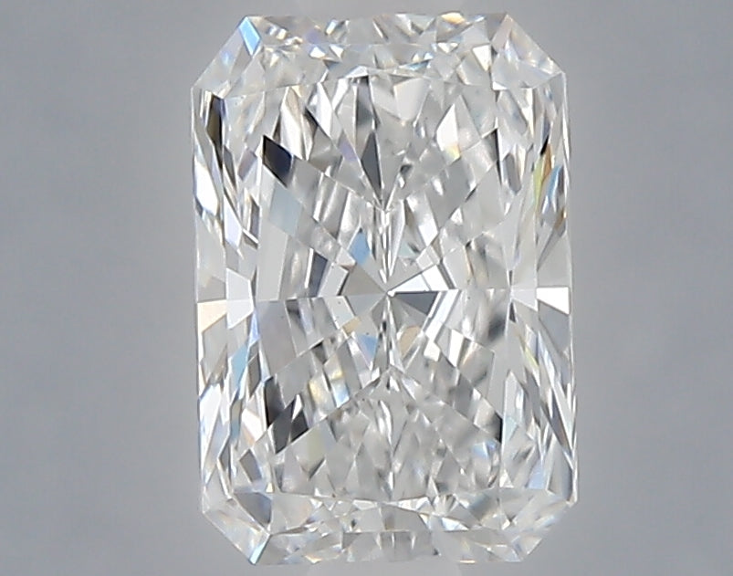 1.05 Carat Radiant Shaped, Ideal Cut, E Color, VVS2 Clarity, IGI Certified Lab Grown Diamond