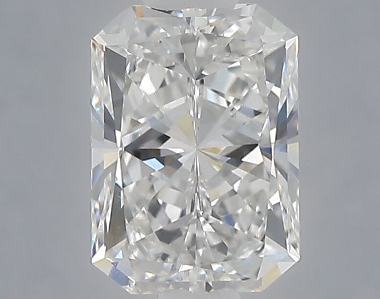1.08 Carat Radiant Shaped, Excellent Cut, E Color, VVS2 Clarity, IGI Certified Lab Grown Diamond