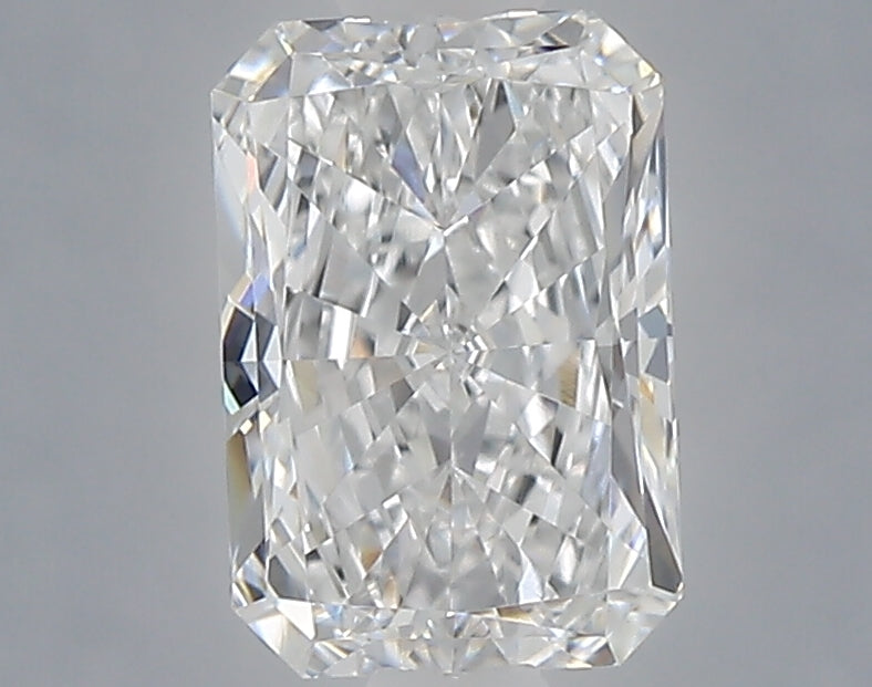 1.02 Carat Radiant Shaped, Excellent Cut, E Color, VVS2 Clarity, IGI Certified Lab Grown Diamond