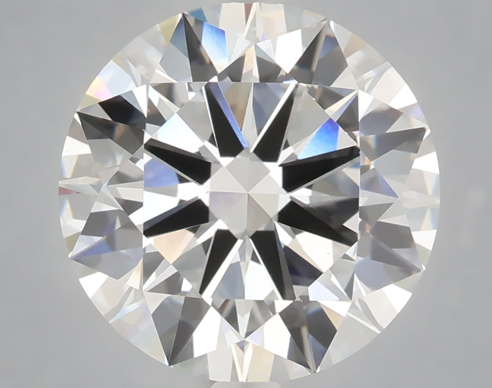 5.01 Carat Round Shaped, Excellent Cut, E Color, VVS2 Clarity, IGI Certified Lab Grown Diamond
