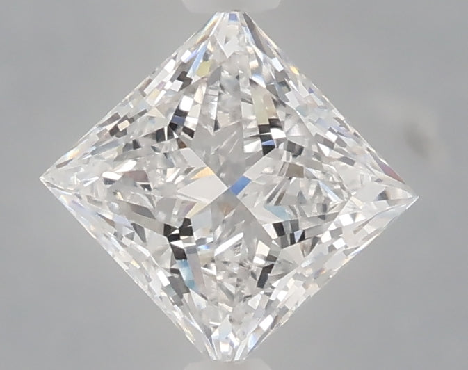1.09 Carat Princess Shaped, Very Good Cut, D Color, VVS2 Clarity, IGI Certified Lab Grown Diamond