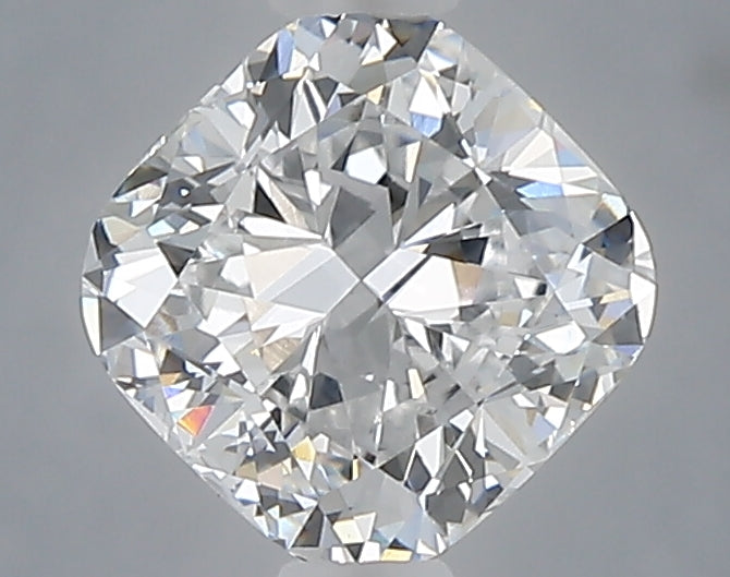 1.09 Carat Cushion Shaped, Excellent Cut, D Color, VVS2 Clarity, IGI Certified Lab Grown Diamond