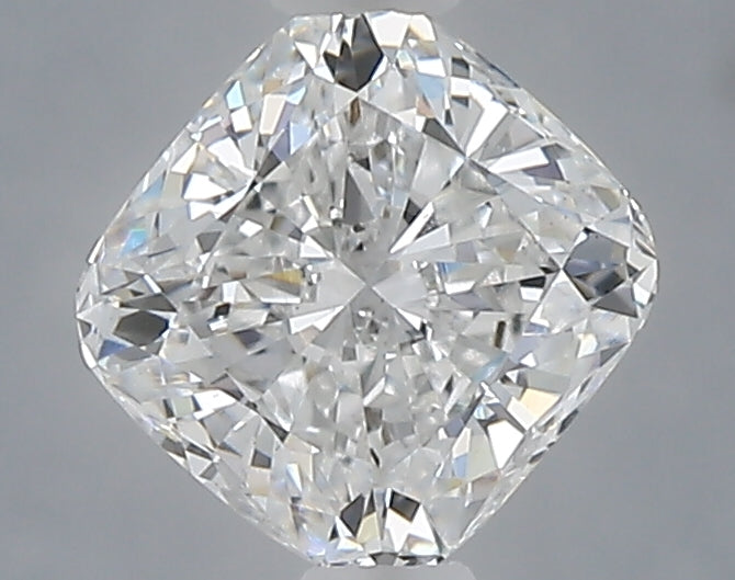 1.08 Carat Cushion Shaped, Ideal Cut, D Color, VS1 Clarity, IGI Certified Lab Grown Diamond