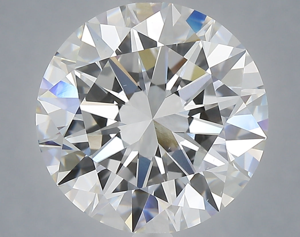 6.01 Carat Round Shaped, Excellent Cut, E Color, VS1 Clarity, IGI Certified Lab Grown Diamond