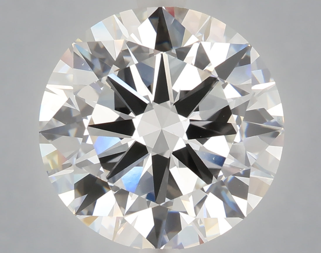 7.01 Carat Round Shaped, Excellent Cut, F Color, VS1 Clarity, IGI Certified Lab Grown Diamond