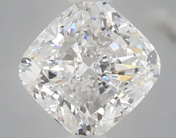 1.08 Carat Cushion Shaped, Excellent Cut, D Color, VVS2 Clarity, IGI Certified Lab Grown Diamond