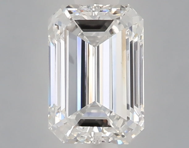 1.01 Carat Emerald Shaped, Excellent Cut, D Color, SI2 Clarity, IGI Certified Lab Grown Diamond