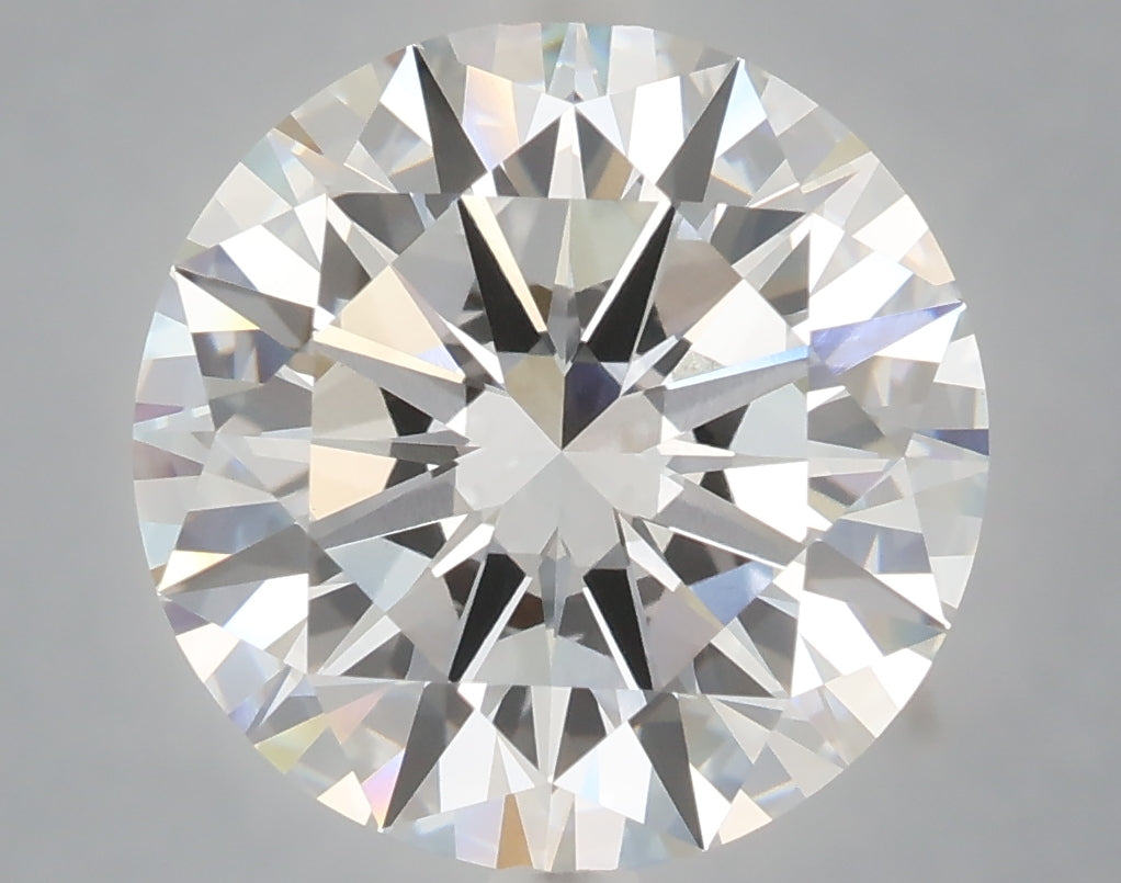 6.00 Carat Round Shaped, Excellent Cut, E Color, VVS2 Clarity, IGI Certified Lab Grown Diamond