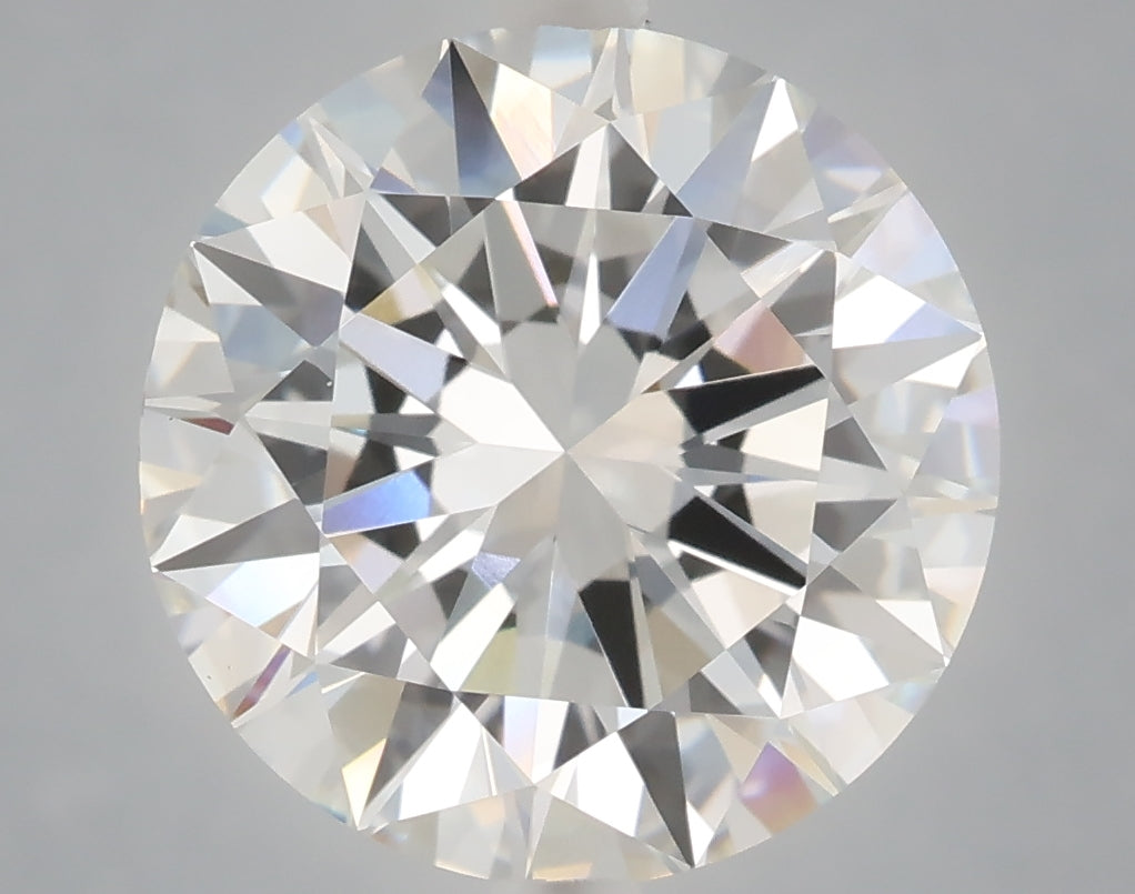 6.01 Carat Round Shaped, Excellent Cut, E Color, VVS2 Clarity, IGI Certified Lab Grown Diamond
