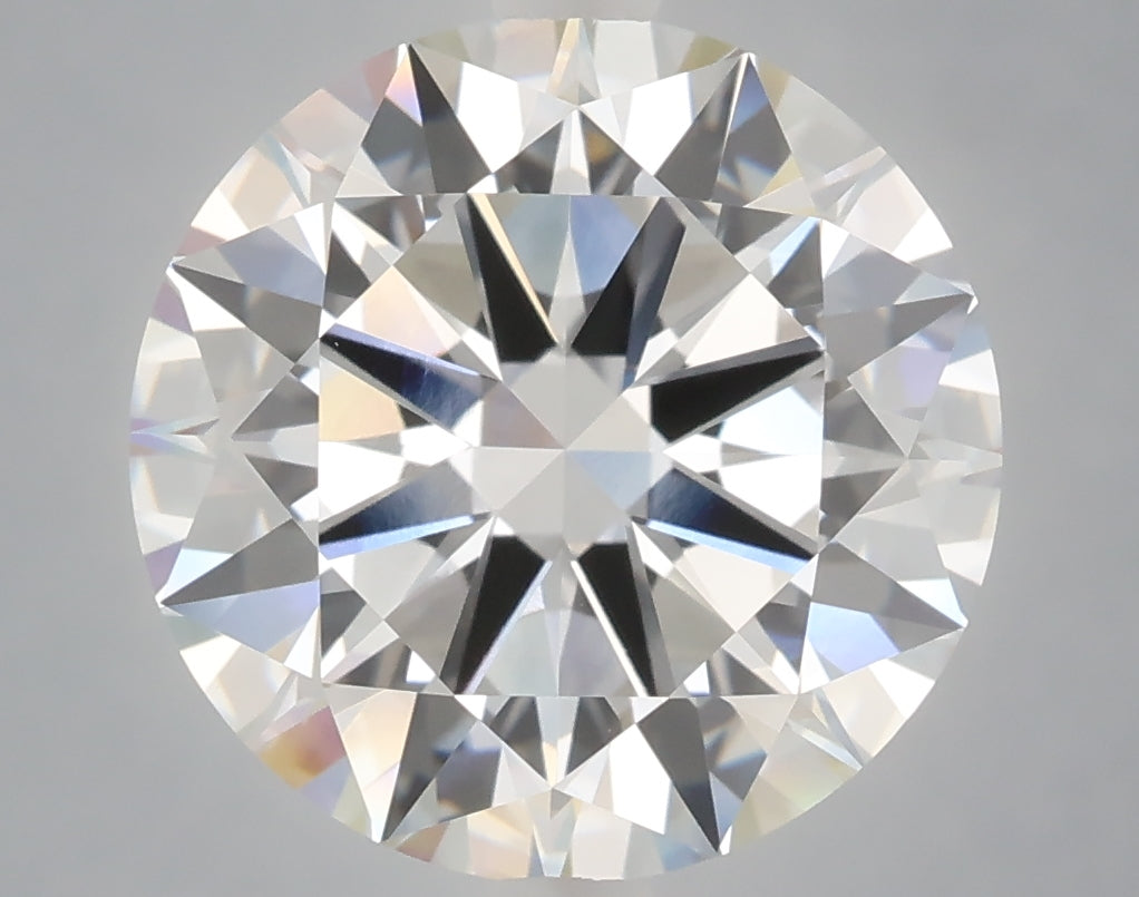 6.03 Carat Round Shaped, Excellent Cut, E Color, VVS2 Clarity, IGI Certified Lab Grown Diamond