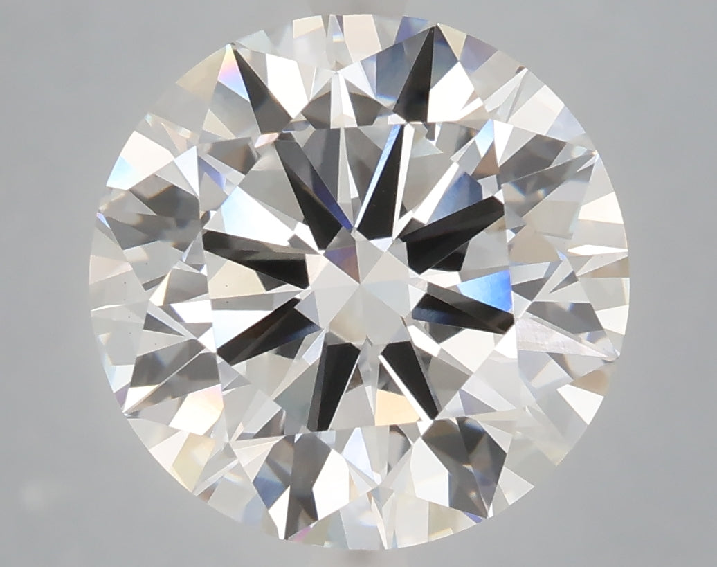 6.03 Carat Round Shaped, Excellent Cut, E Color, VS1 Clarity, IGI Certified Lab Grown Diamond