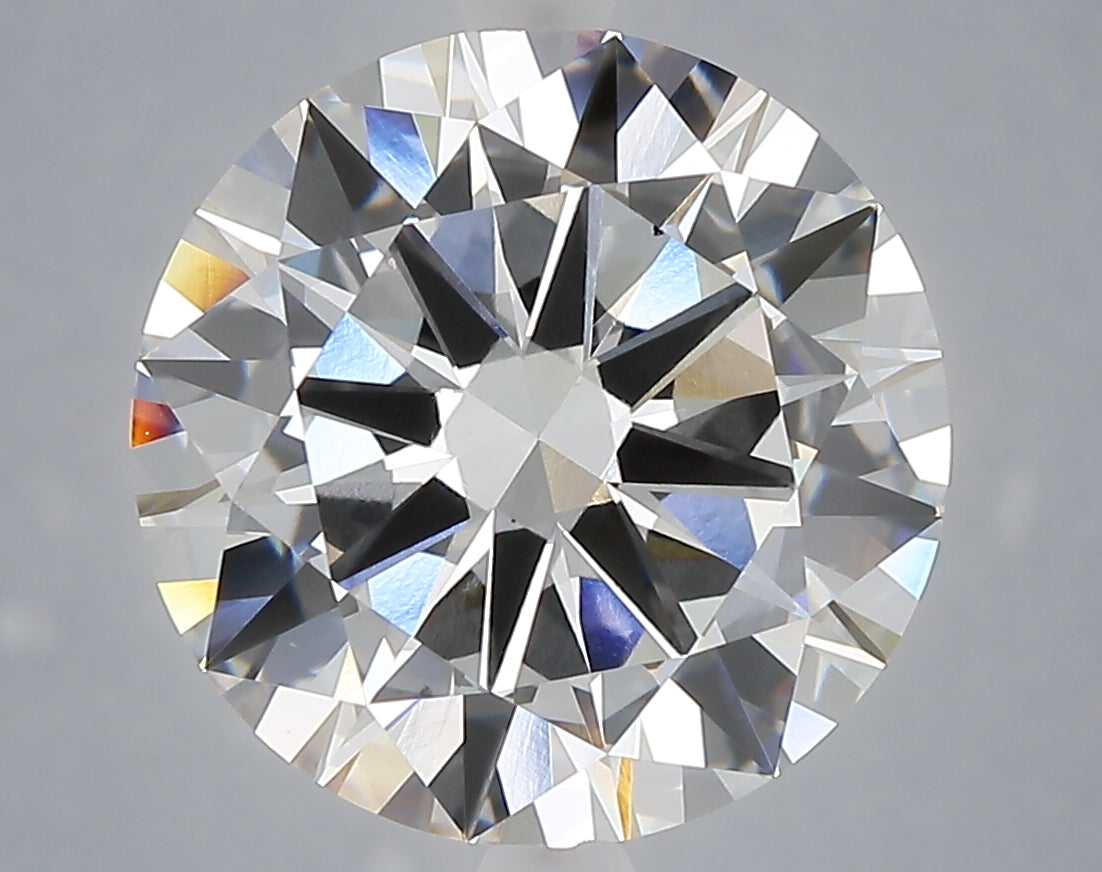 6.01 Carat Round Shaped, Excellent Cut, E Color, VS1 Clarity, IGI Certified Lab Grown Diamond