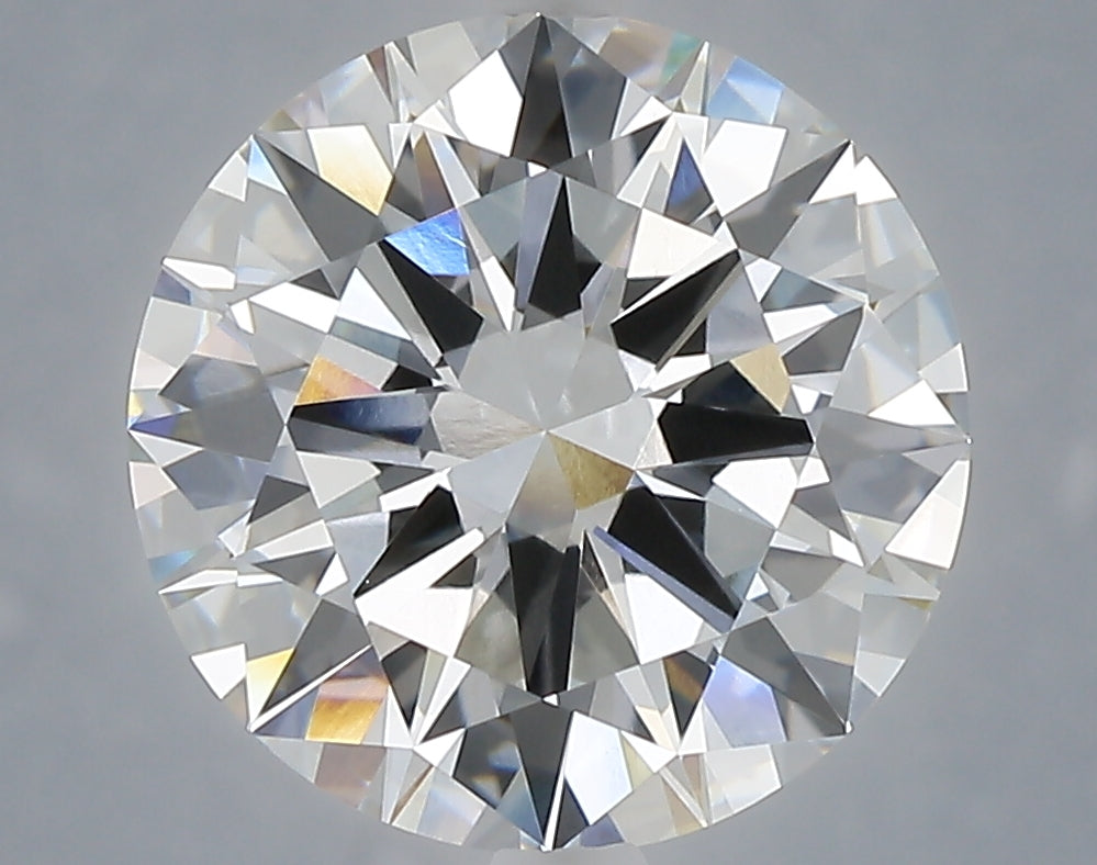 4.77 Carat Round Shaped, Excellent Cut, F Color, VVS1 Clarity, IGI Certified Lab Grown Diamond