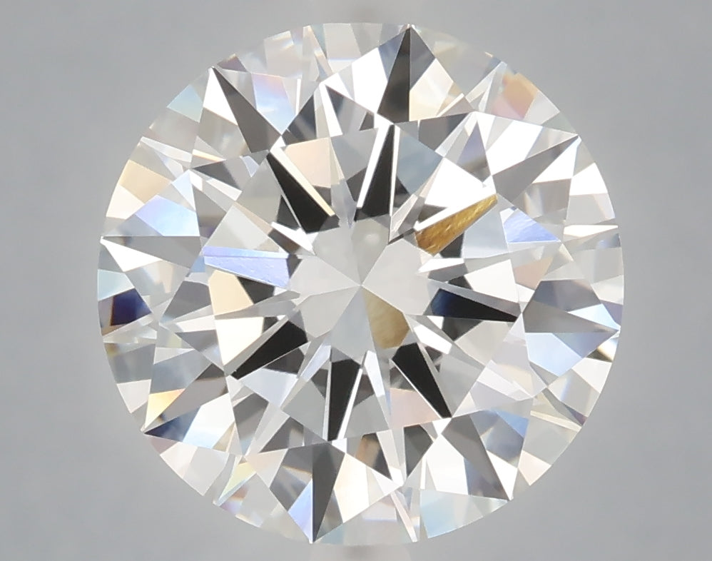 5.06 Carat Round Shaped, Excellent Cut, F Color, VVS1 Clarity, IGI Certified Lab Grown Diamond