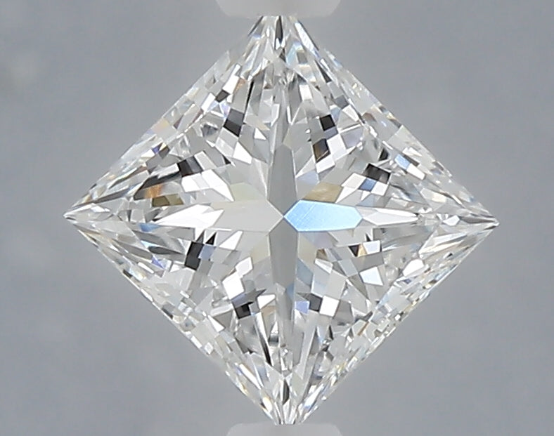 1.10 Carat Princess Shaped, Very Good Cut, D Color, VVS2 Clarity, IGI Certified Lab Grown Diamond