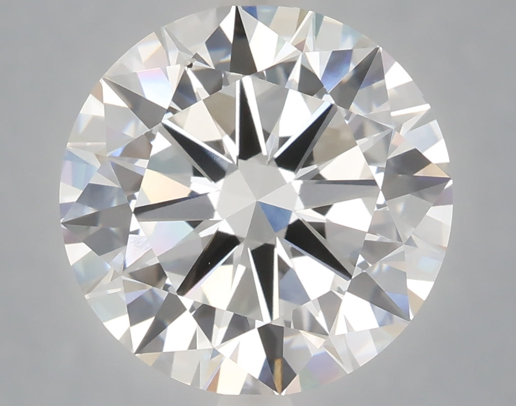 6.01 Carat Round Shaped, Excellent Cut, E Color, VS1 Clarity, IGI Certified Lab Grown Diamond