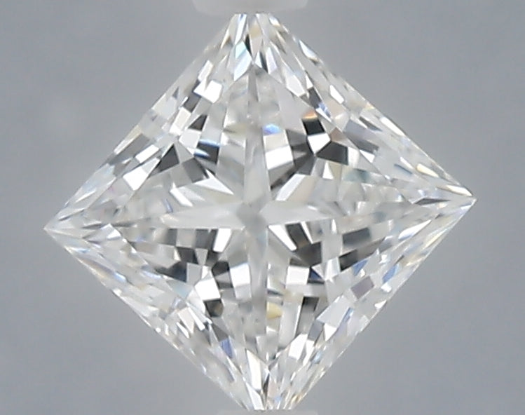1.10 Carat Princess Shaped, Ideal Cut, D Color, VVS2 Clarity, IGI Certified Lab Grown Diamond