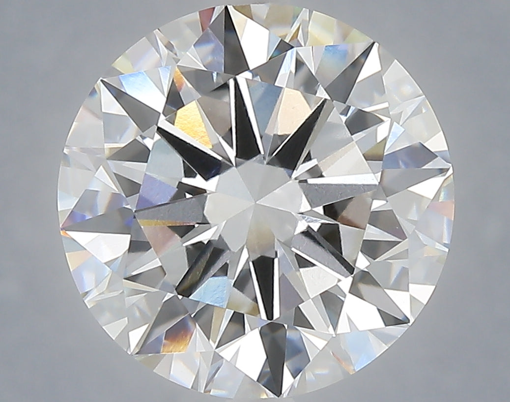 6.01 Carat Round Shaped, Excellent Cut, E Color, VVS2 Clarity, IGI Certified Lab Grown Diamond