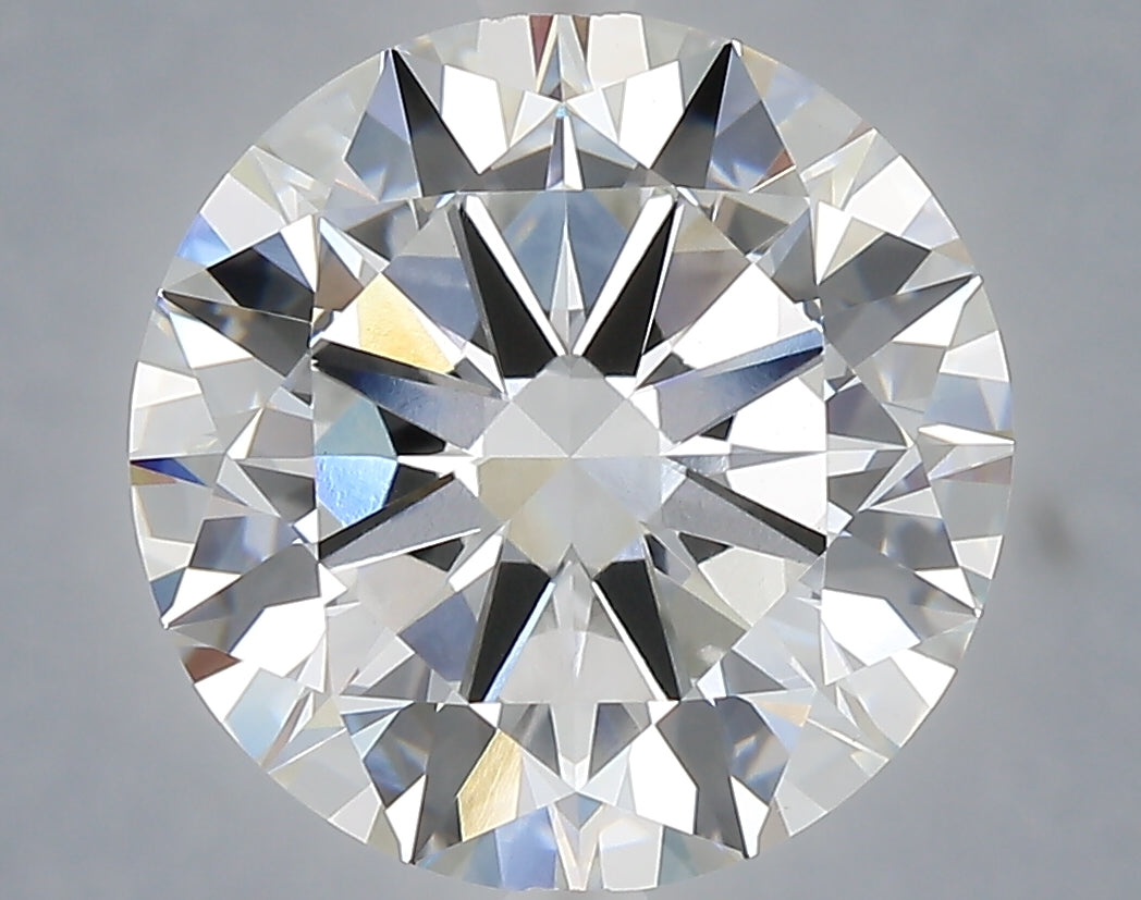 6.05 Carat Round Shaped, Excellent Cut, E Color, VS1 Clarity, IGI Certified Lab Grown Diamond