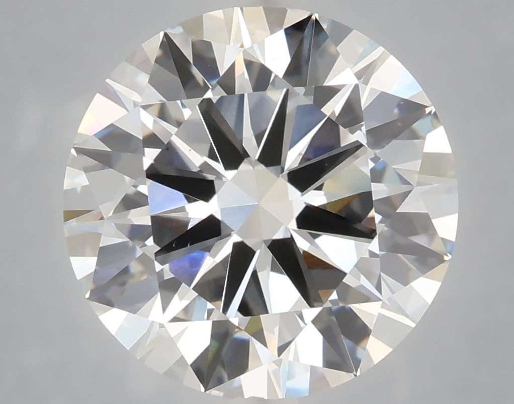 6.05 Carat Round Shaped, Excellent Cut, E Color, VS1 Clarity, IGI Certified Lab Grown Diamond