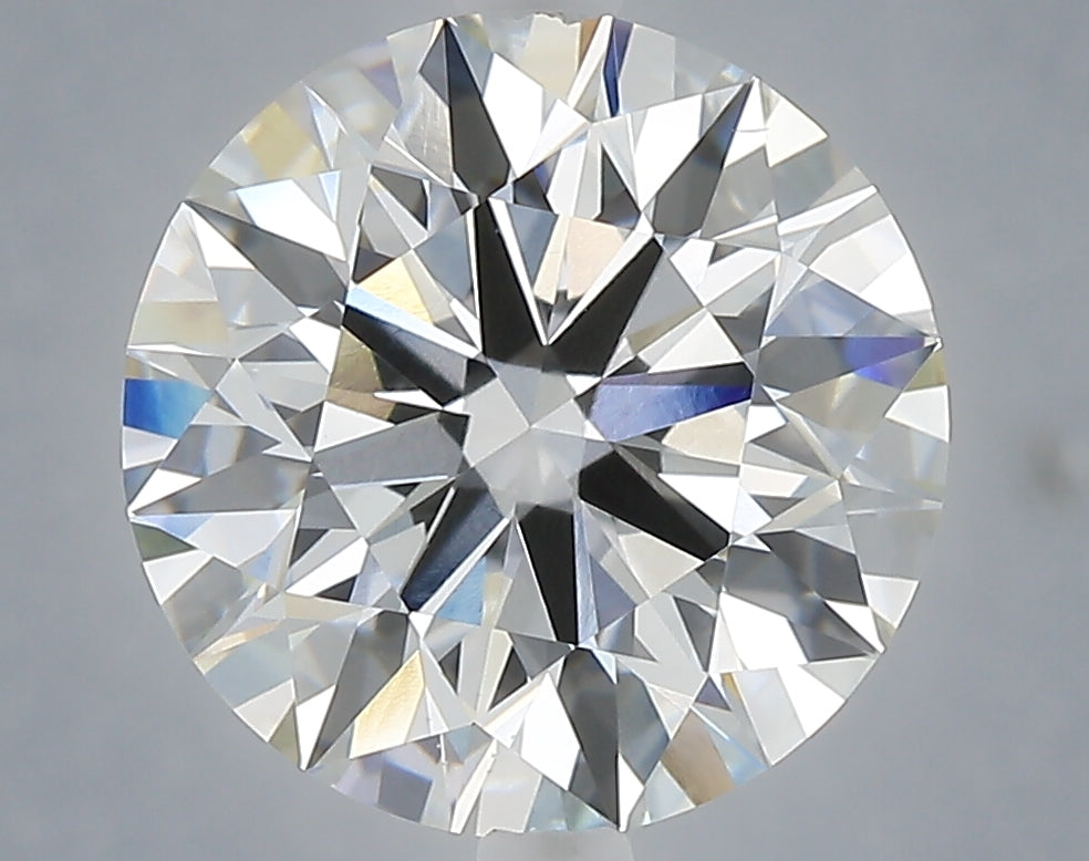 4.77 Carat Round Shaped, Ideal Cut, F Color, VS1 Clarity, IGI Certified Lab Grown Diamond
