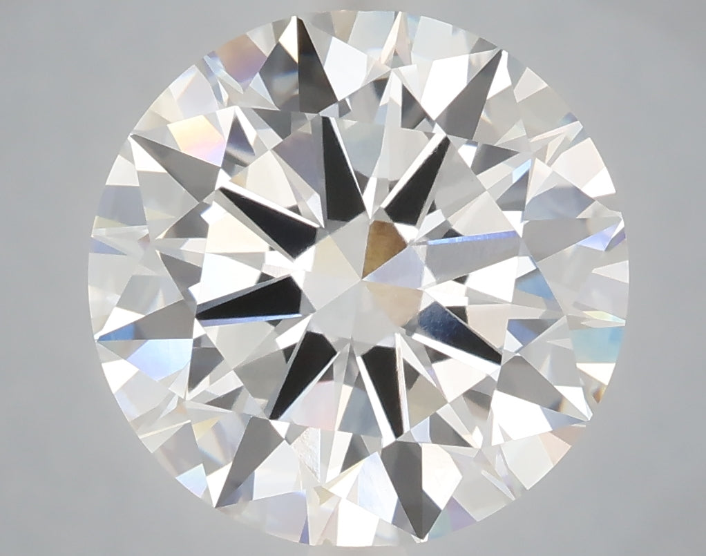 6.08 Carat Round Shaped, Excellent Cut, E Color, VS1 Clarity, IGI Certified Lab Grown Diamond