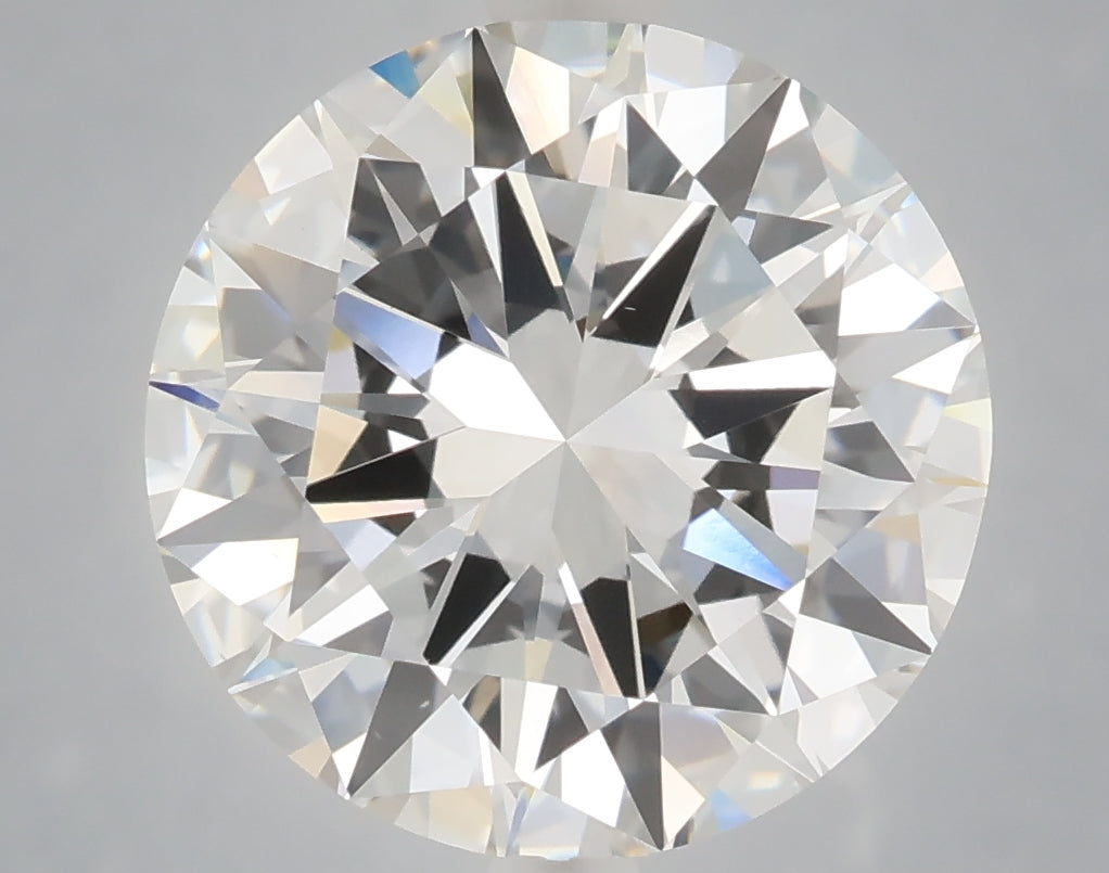 6.00 Carat Round Shaped, Excellent Cut, E Color, VS1 Clarity, IGI Certified Lab Grown Diamond