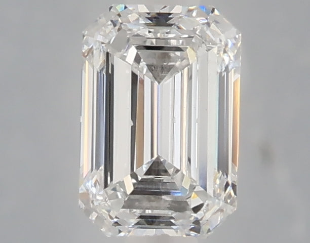 0.99 Carat Emerald Shaped, Ideal Cut, D Color, VS1 Clarity, IGI Certified Lab Grown Diamond