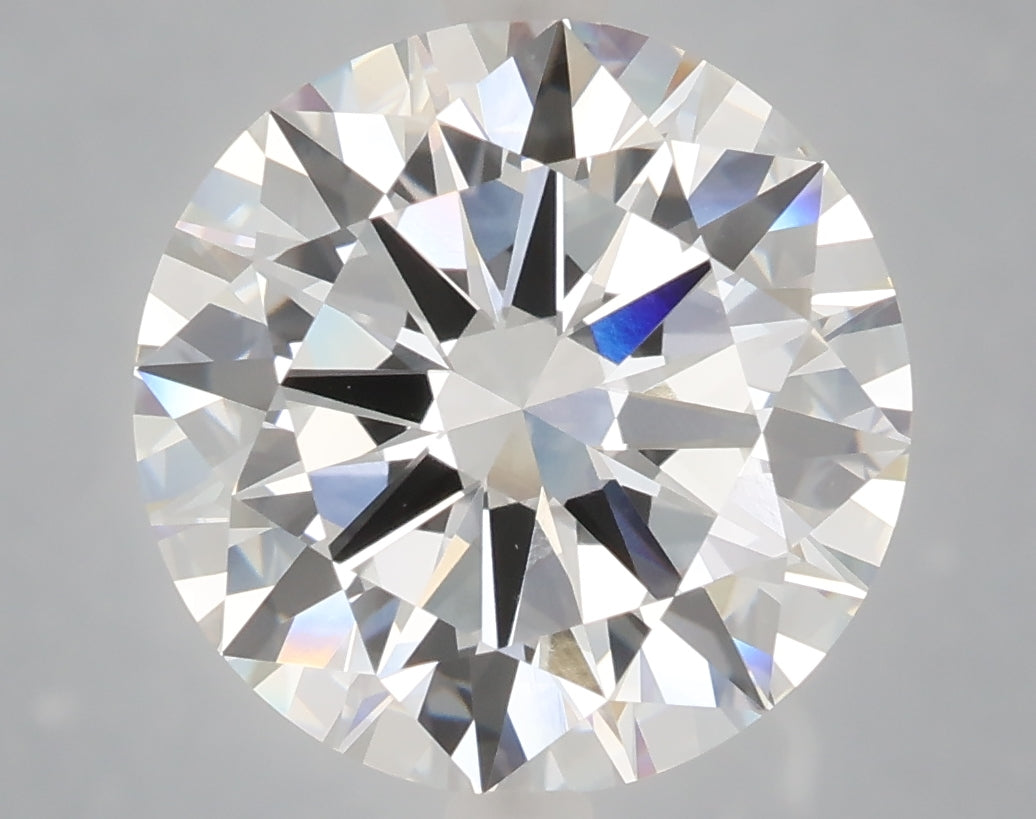 6.01 Carat Round Shaped, Excellent Cut, E Color, VVS2 Clarity, IGI Certified Lab Grown Diamond