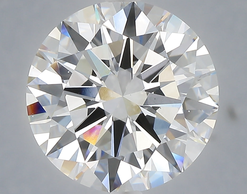 6.01 Carat Round Shaped, Excellent Cut, E Color, VS1 Clarity, IGI Certified Lab Grown Diamond