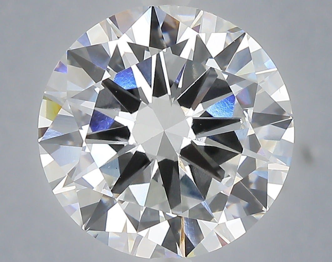 6.00 Carat Round Shaped, Very Good Cut, F Color, VS1 Clarity, IGI Certified Lab Grown Diamond