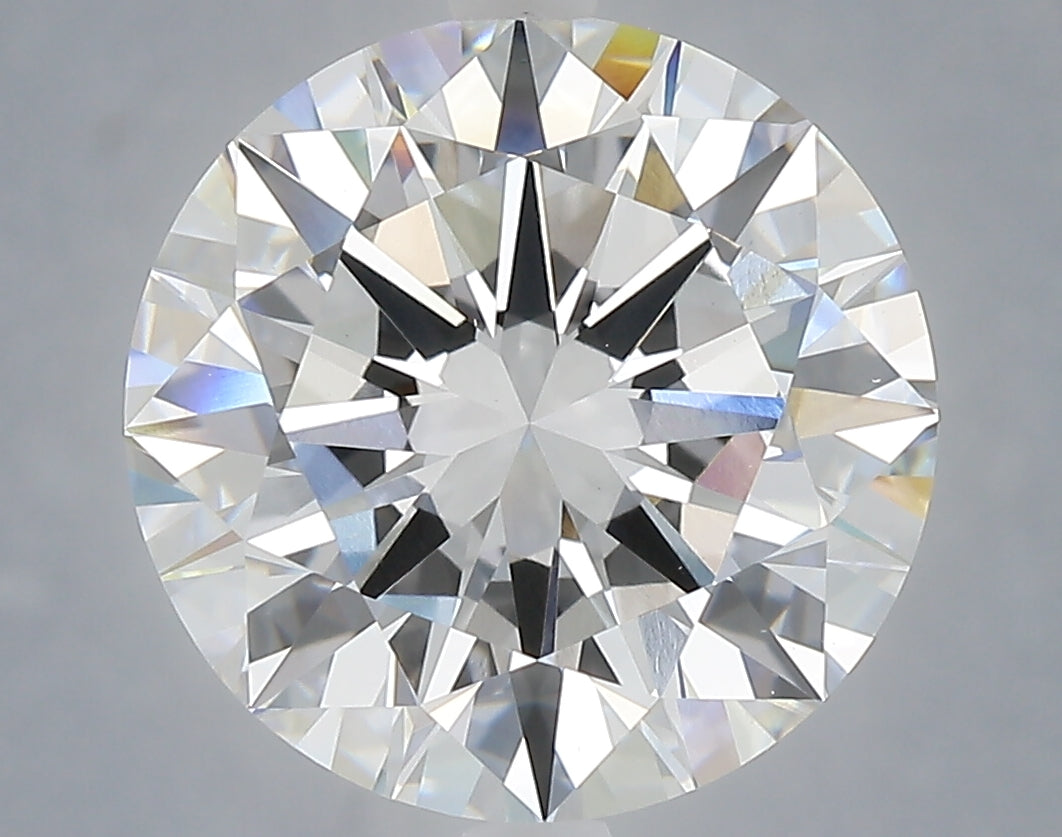 6.01 Carat Round Shaped, Excellent Cut, E Color, VVS1 Clarity, IGI Certified Lab Grown Diamond