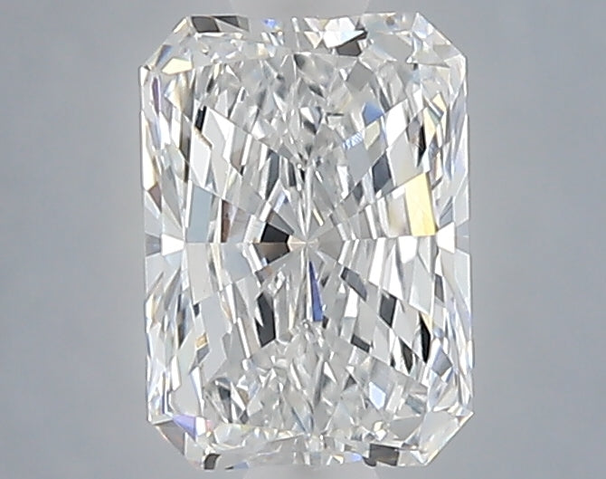 1.08 Carat Radiant Shaped, Very Good Cut, E Color, VVS2 Clarity, IGI Certified Lab Grown Diamond