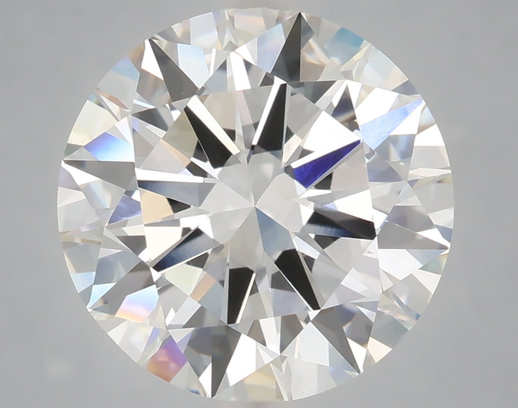 6.00 Carat Round Shaped, Excellent Cut, E Color, VS1 Clarity, IGI Certified Lab Grown Diamond