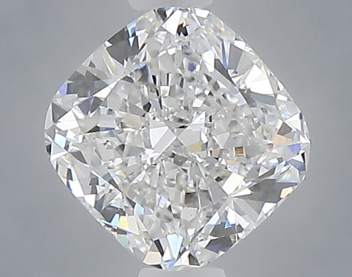 1.05 Carat Cushion Shaped, Very Good Cut, D Color, VVS2 Clarity, IGI Certified Lab Grown Diamond