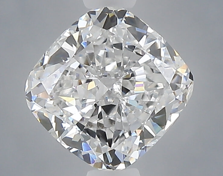 1.09 Carat Cushion Shaped, Very Good Cut, D Color, VVS2 Clarity, IGI Certified Lab Grown Diamond