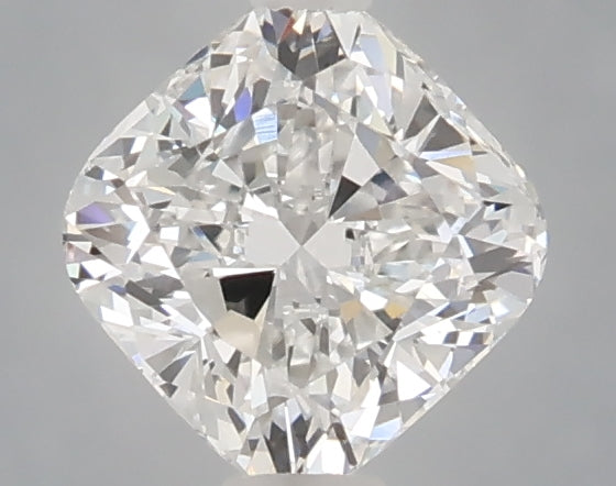 1.08 Carat Cushion Shaped, Ideal Cut, D Color, VVS2 Clarity, IGI Certified Lab Grown Diamond