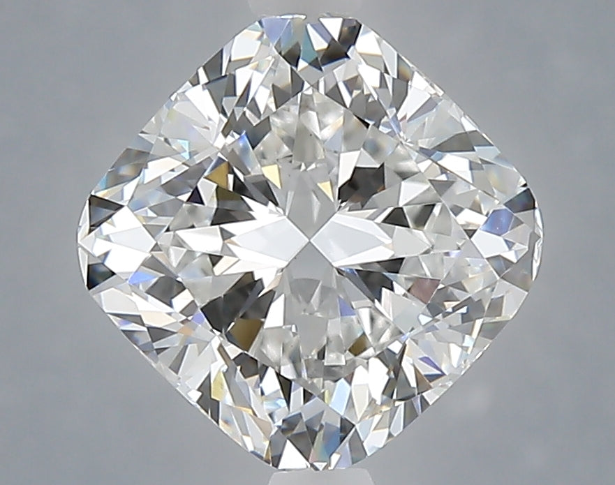 3.25 Carat Cushion Shaped, Excellent Cut, D Color, VS1 Clarity, IGI Certified Lab Grown Diamond