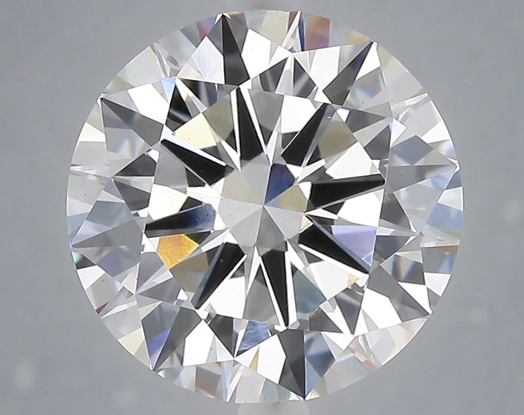 6.06 Carat Round Shaped, Excellent Cut, E Color, VS1 Clarity, IGI Certified Lab Grown Diamond