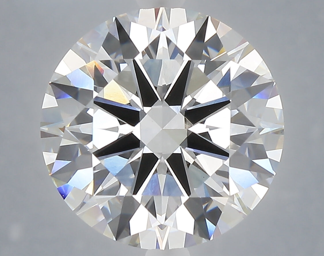 6.01 Carat Round Shaped, Excellent Cut, E Color, VVS2 Clarity, IGI Certified Lab Grown Diamond