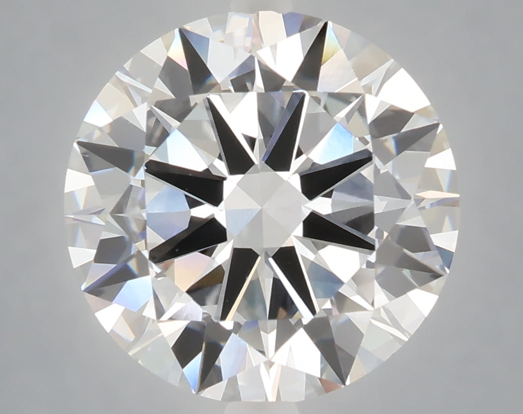 6.01 Carat Round Shaped, Excellent Cut, E Color, VVS2 Clarity, IGI Certified Lab Grown Diamond