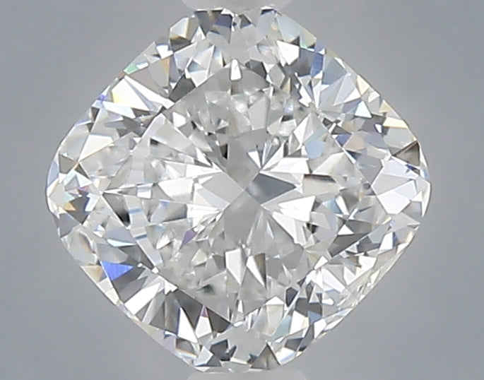 1.09 Carat Cushion Shaped, Excellent Cut, D Color, VVS2 Clarity, IGI Certified Lab Grown Diamond