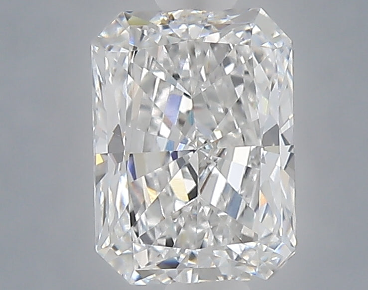 1.06 Carat Radiant Shaped, Ideal Cut, D Color, VVS1 Clarity, IGI Certified Lab Grown Diamond