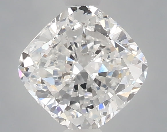 1.09 Carat Cushion Shaped, Very Good Cut, D Color, VVS2 Clarity, IGI Certified Lab Grown Diamond