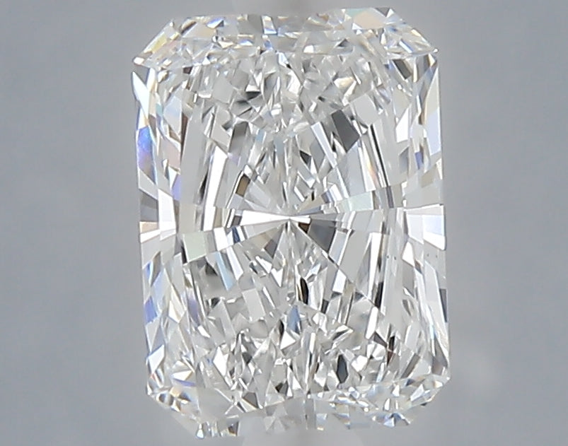 1.08 Carat Radiant Shaped, Excellent Cut, E Color, VVS2 Clarity, IGI Certified Lab Grown Diamond