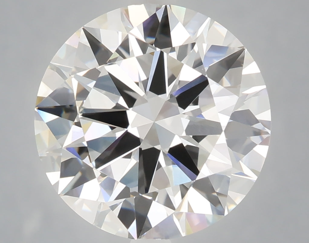 6.04 Carat Round Shaped, Excellent Cut, E Color, VVS2 Clarity, IGI Certified Lab Grown Diamond