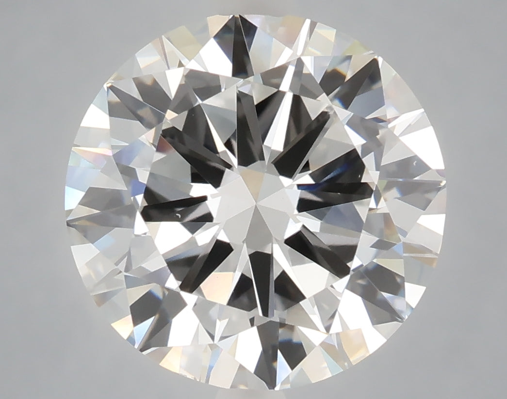 6.00 Carat Round Shaped, Excellent Cut, E Color, VS1 Clarity, IGI Certified Lab Grown Diamond